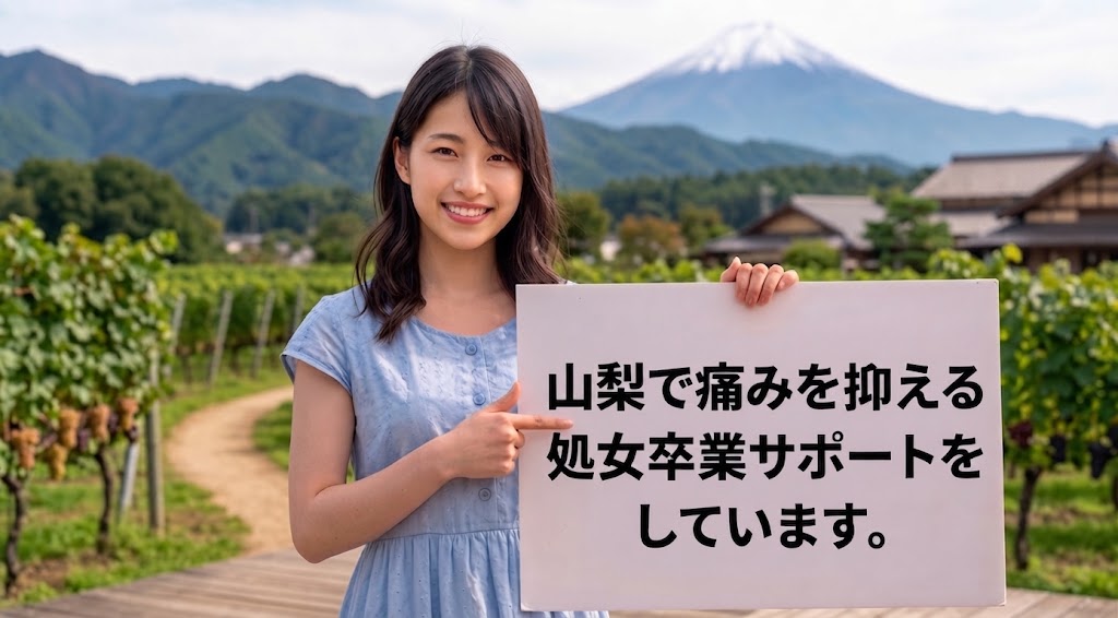 山梨県 処女卒業サポート体験談｜山梨・甲府での痛くない初体験の感想