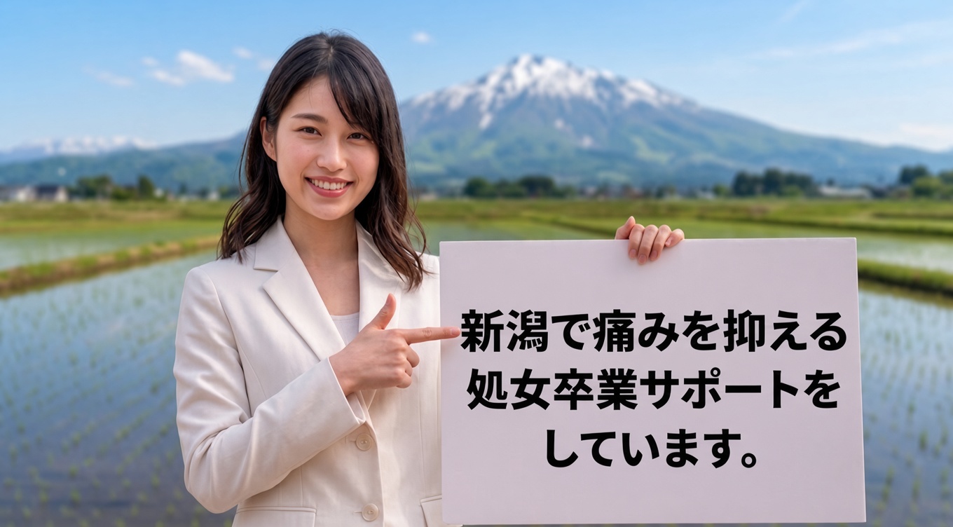 新潟での処女卒業サポートの体験談＆痛くない初体験の感想