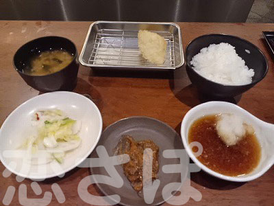 博多の天ぷら定食