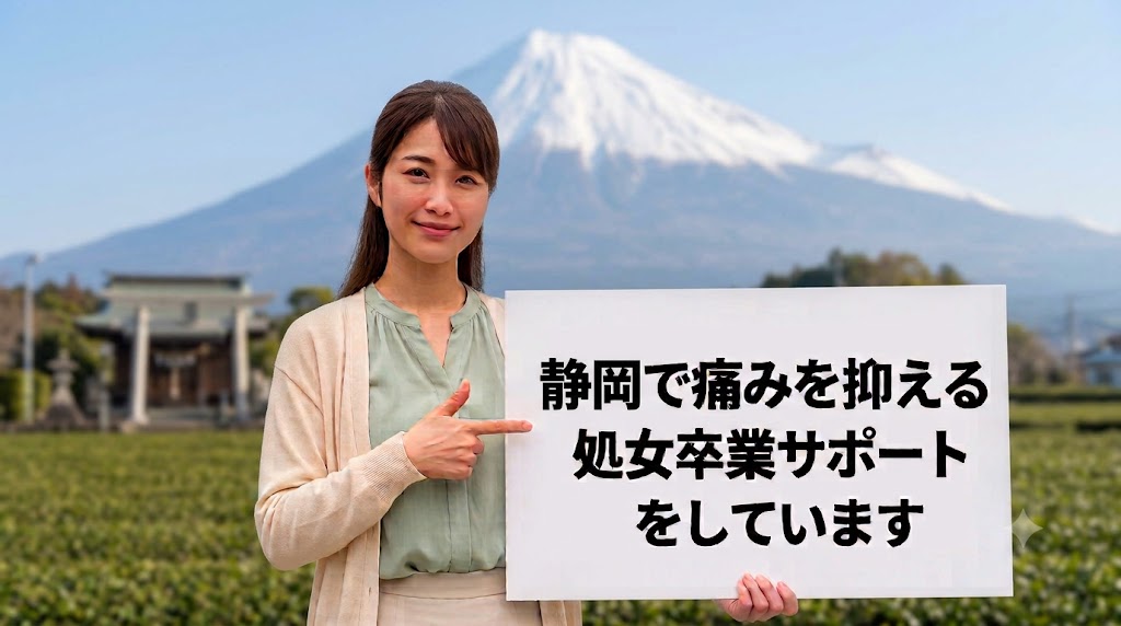静岡県 処女卒業サポート｜静岡・浜松・沼津の体験談と費用